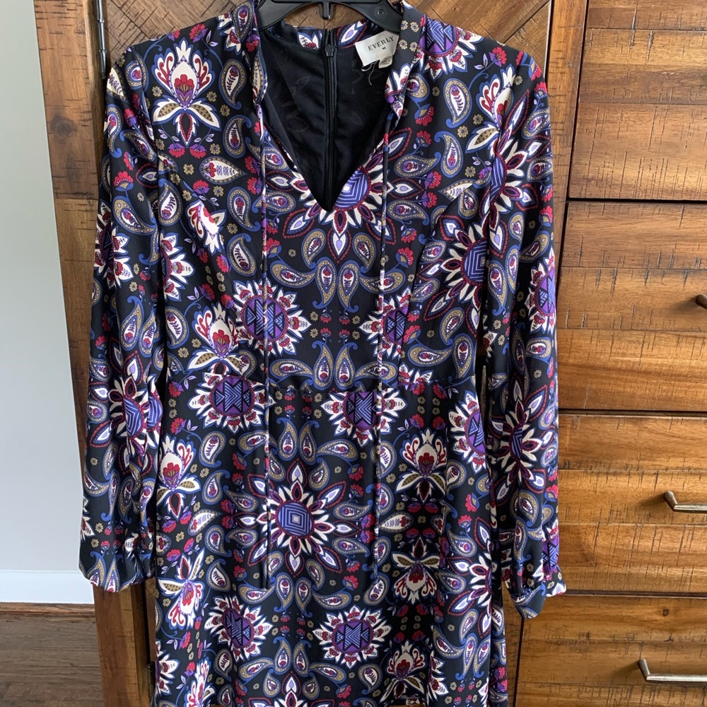Everly Long Sleeved Party Dress